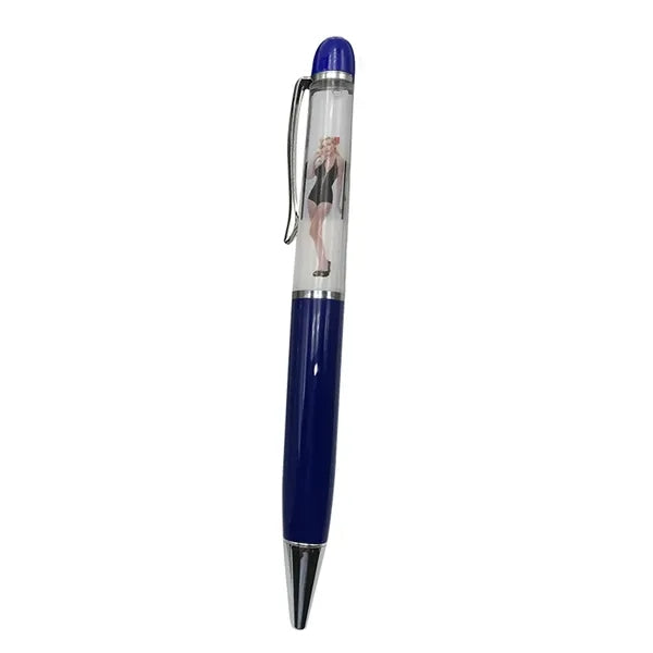 3D Floater Liquid Ballpoint Pen with Custom Background