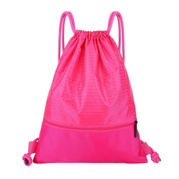 Nylon Waterproof Drawstring Bag For Outdoor Sports