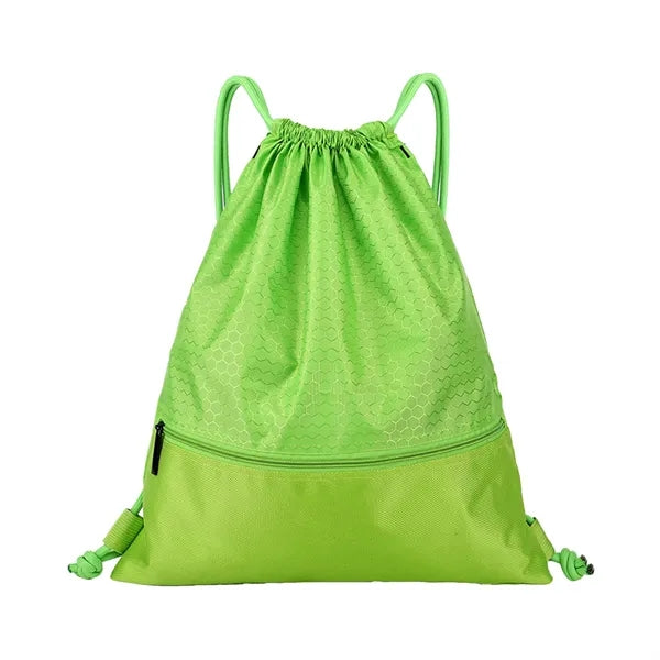 Nylon Waterproof Drawstring Bag For Outdoor Sports