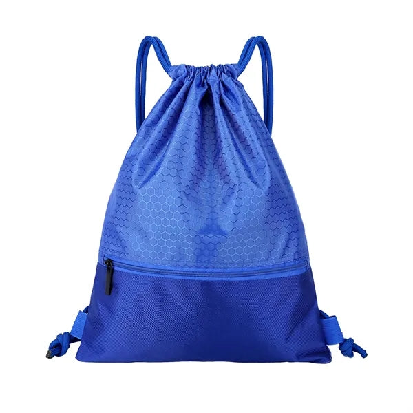 Nylon Waterproof Drawstring Bag For Outdoor Sports