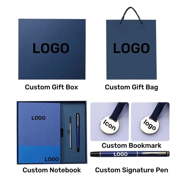 Corporate Business Custom Notebook Gift Set