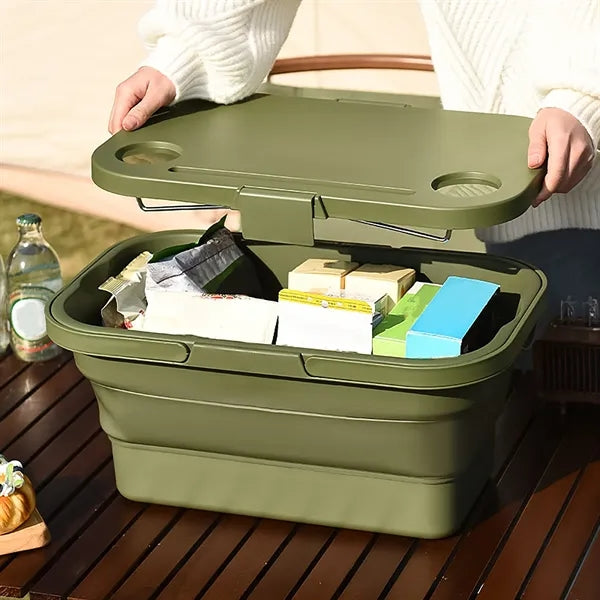 Folding Picnic Basket