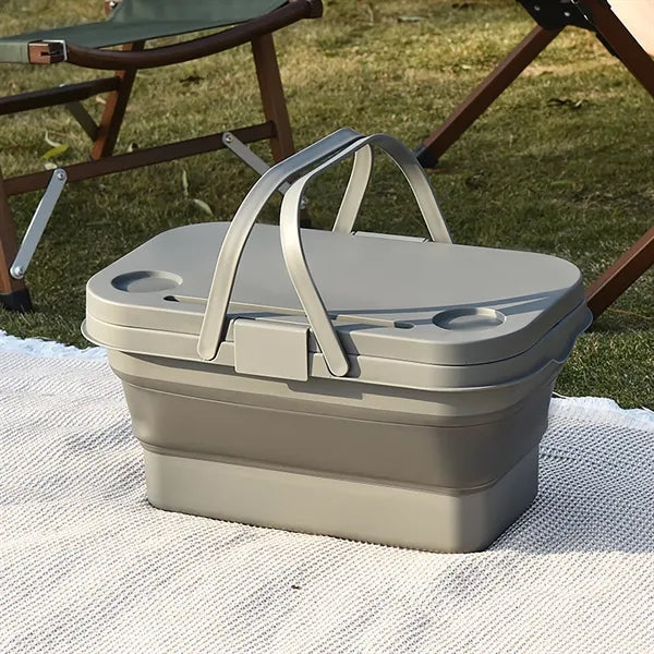 Folding Picnic Basket