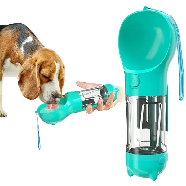 Portable Multifunctional Pet Dog Water Bottle Dispenser
