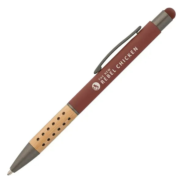 Bowie Bamboo Grip Stylus Pen