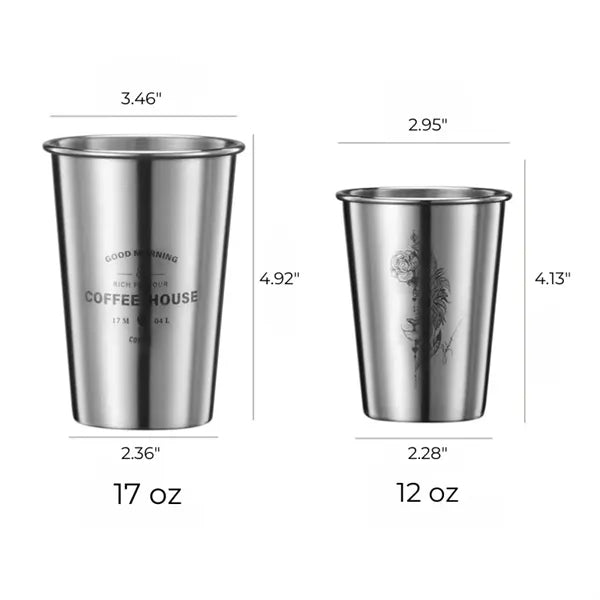 Stainless Steel Pint Cup