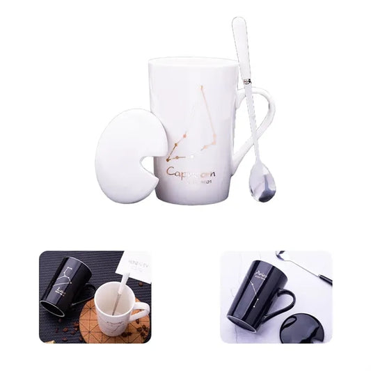 Twelve Zodiac Ceramic Cups