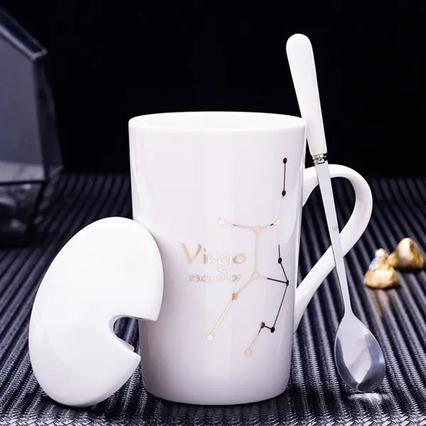 Twelve Zodiac Ceramic Cups