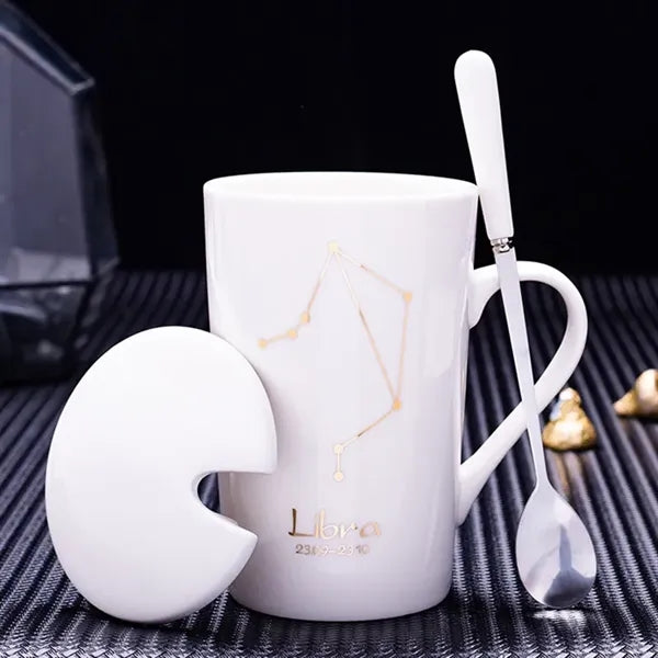 Twelve Zodiac Ceramic Cups