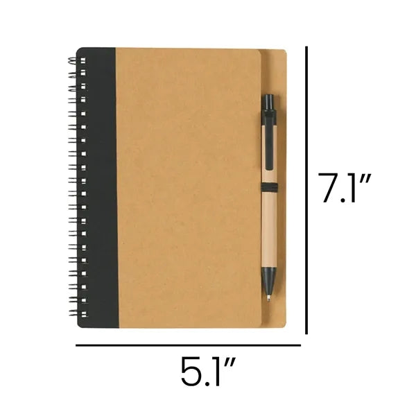 Spiral Notebook with Pen