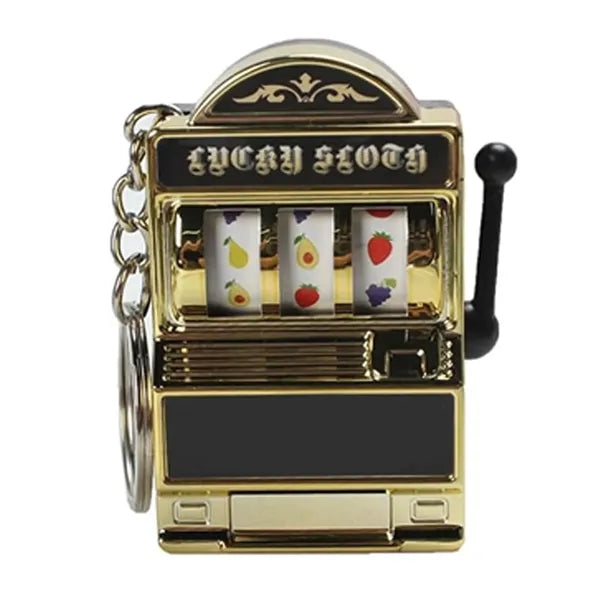 Mini Casino Slot Machine Keychain