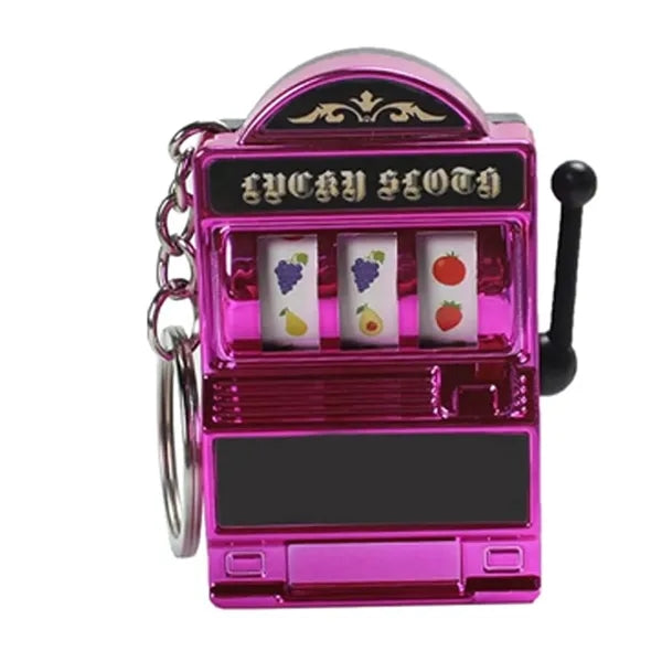 Mini Casino Slot Machine Keychain