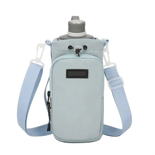 Water Bottle Carrier Bag With Phone Pocket