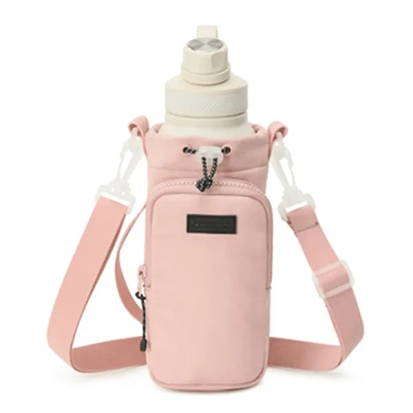 Water Bottle Carrier Bag With Phone Pocket
