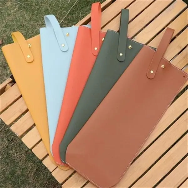 PVC Waterproof Leather Wine Bag