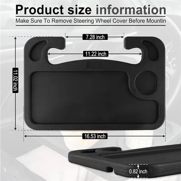 Car Steering Wheel Tray