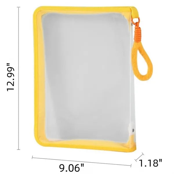 Transparent Zipper File Bags