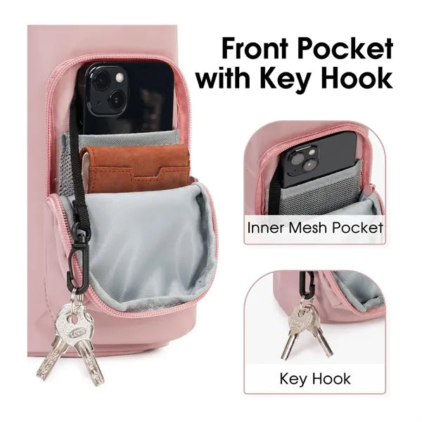 Adjustable Shoulder Strap Travel Insulated Water Bottle Bag