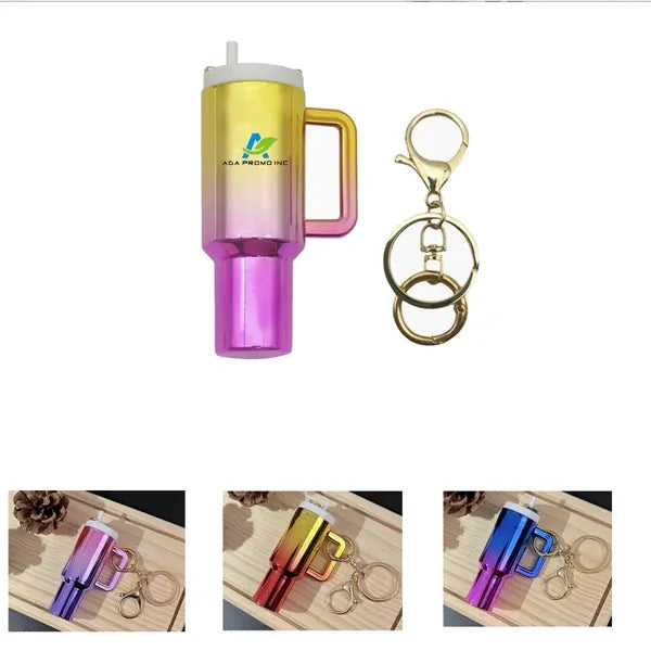 Mini Tumbler Keychain Accessories