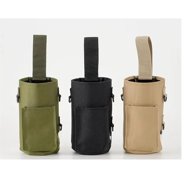 Gym Magnetic Water Bottle Bag With Shoulder Strap
