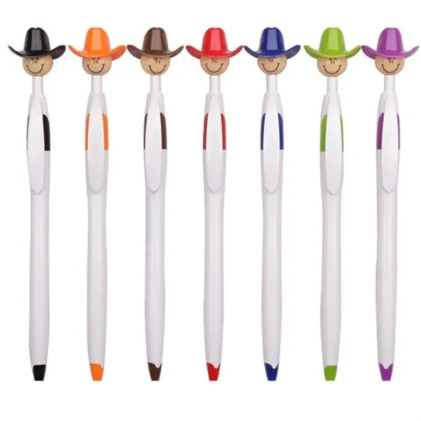 Cowboy Hat Retractable Ballpoint Pen