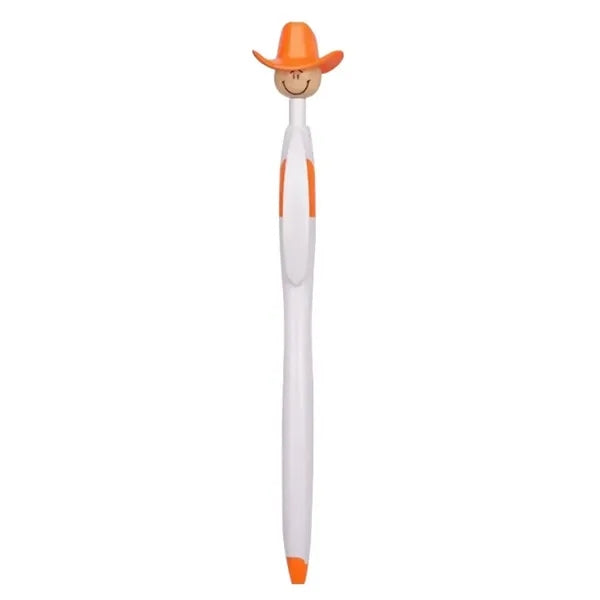 Cowboy Hat Retractable Ballpoint Pen
