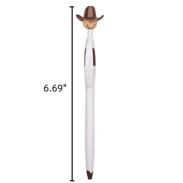 Cowboy Hat Retractable Ballpoint Pen