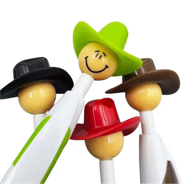 Cowboy Hat Retractable Ballpoint Pen
