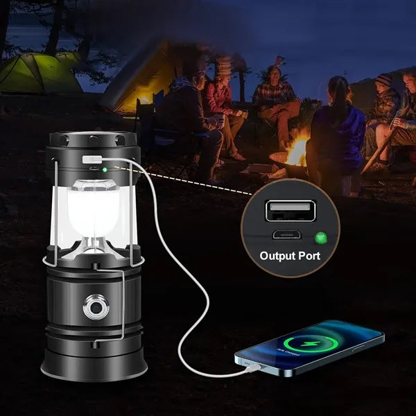 Rechargeable Camping Led Flashlight Lamp