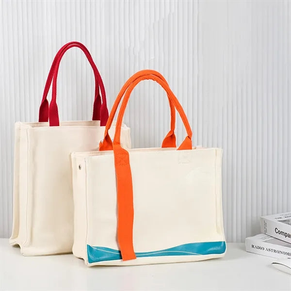 Cotton Canvas Tote Bag