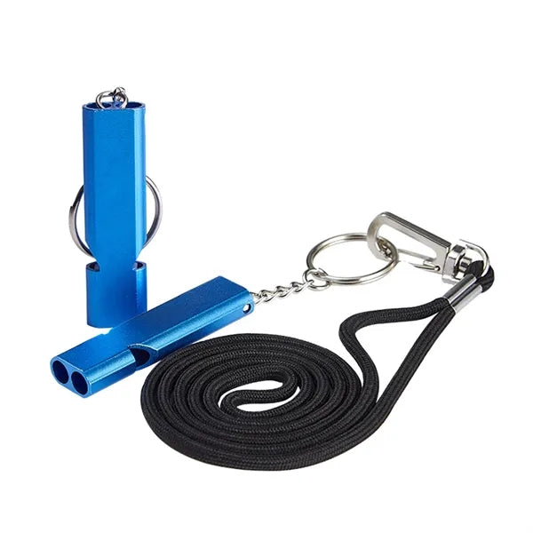 Emergency Whistle With Lanyard Keychain