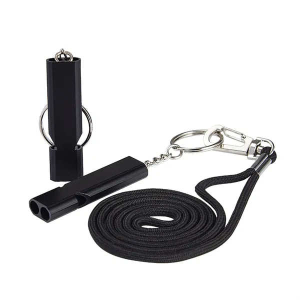 Emergency Whistle With Lanyard Keychain