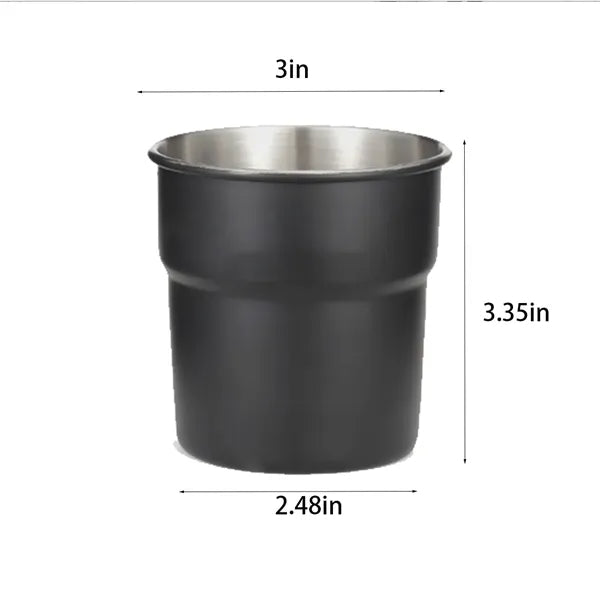 10 Ounce Stainless Steel Drinking Coffee Cups