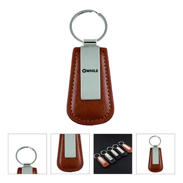 PU Drop Shaped Keychain