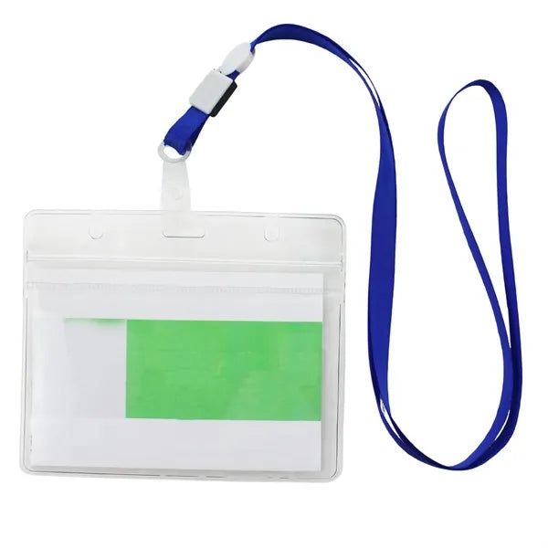 Color Polyester Lanyard with Clip