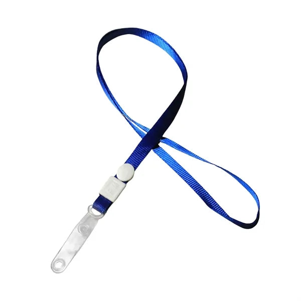 Color Polyester Lanyard with Clip