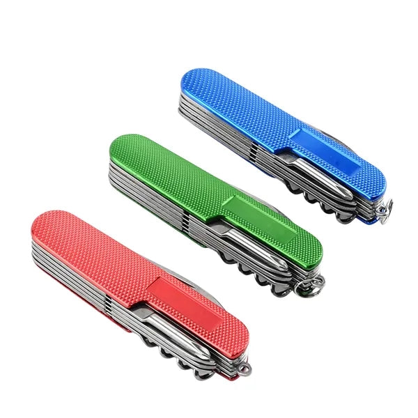 11 Tools Multitool Keychain Pocket Knife