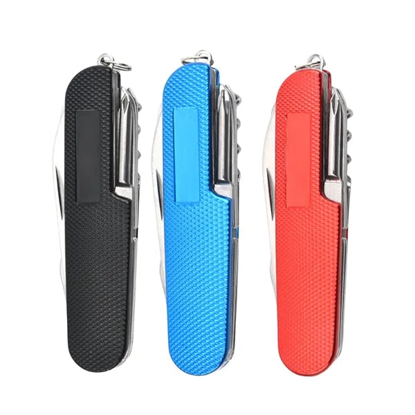 11 Tools Multitool Keychain Pocket Knife