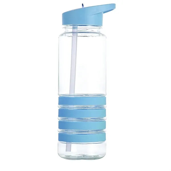 25 Oz. Water Bottles With Flip Straw Lid