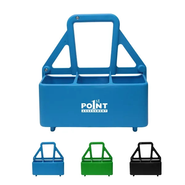 6 Bottles Sports Water Plastic Basket