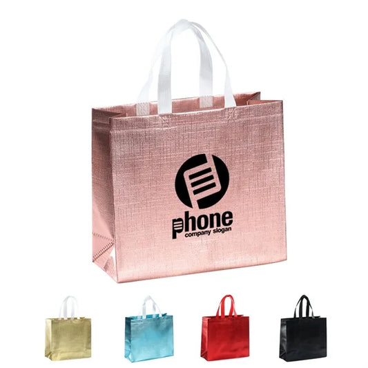 3D laser color tote non woven bag