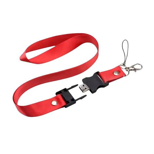 Printed Lanyard & USB Flash Drive