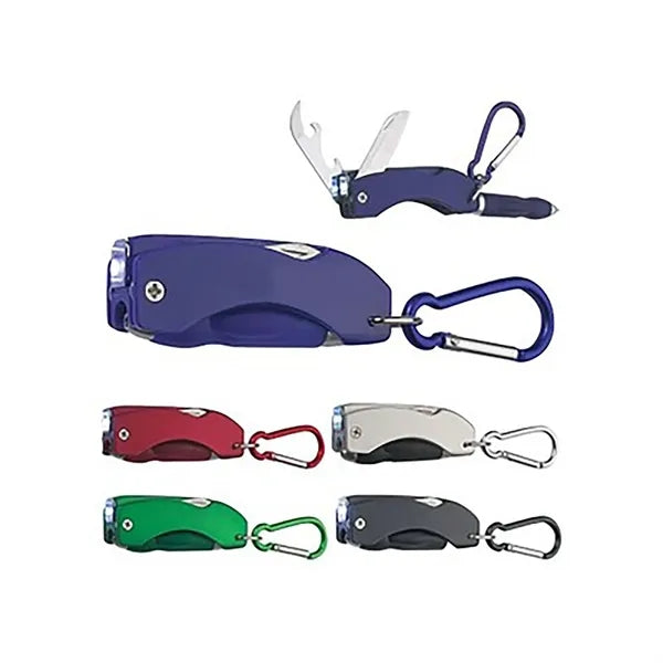 4 in 1 Multi Tool Pen with Led Light