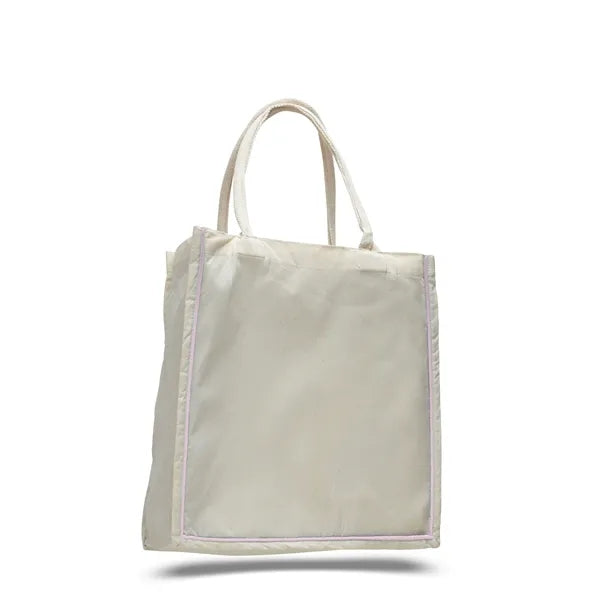 Sheeting Fancy Shopper with Stripe
