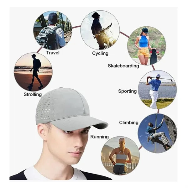 Premium Quick Dry Adjustable Mesh Sport Trucker Cap