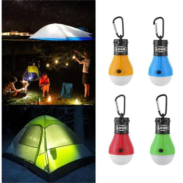 Portable LED Tent Light Hook Emergency Camping Bulb Lantern