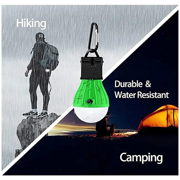 Portable LED Tent Light Hook Emergency Camping Bulb Lantern