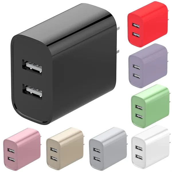 USB Two Port Fast Wall Charger