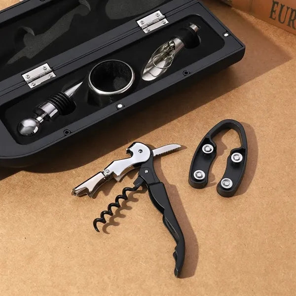 3-Piece Wine Bottle Tool Set