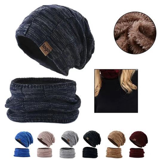 Scarf and Hat Two-Piece Set